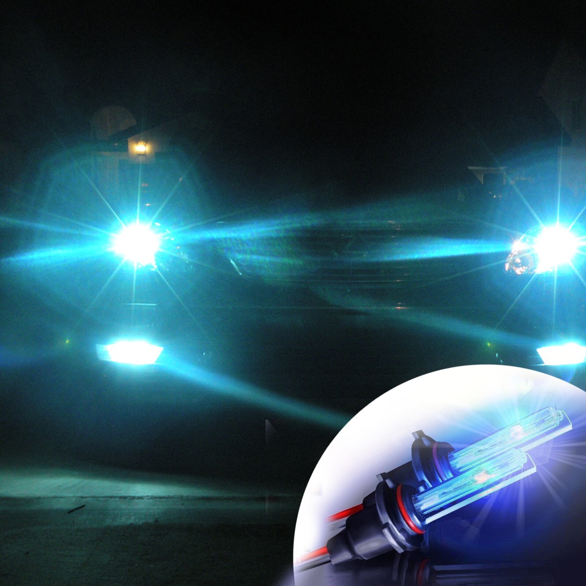 Buy Xentec 12000K Xenon HID Kit For Toyota FJ Cruiser 2007-2014 Headlight 9003 H4 Super Slim Digital Hid