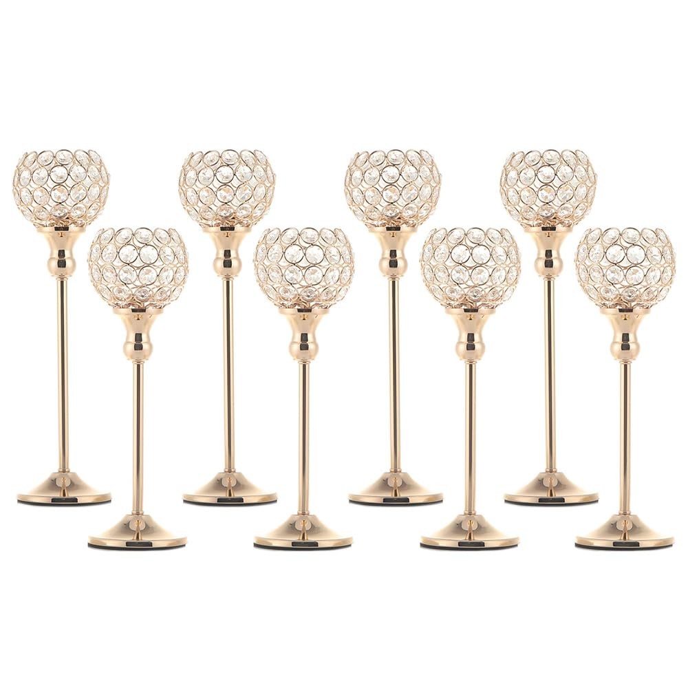 S For Pillar Candles,gold Candle Holders Bulk Weddi...