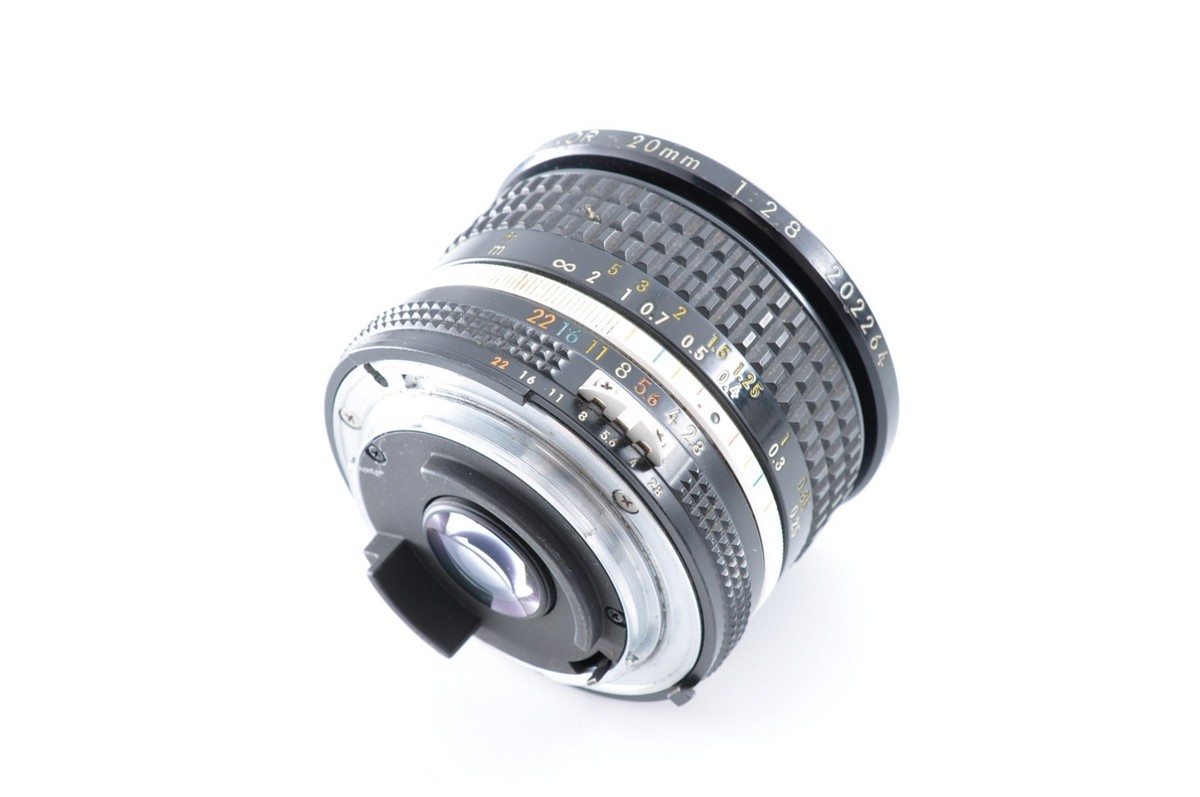 EXC+3] Nikon Ai-s AIS Nikkor 20mm f/2.8 MF Wide Angle Lens From