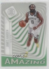2020-21 Panini Illusions Amazing Emerald James Harden #9 rf2