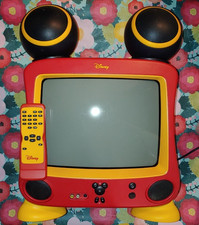 Disney Mickey Mouse DT1300-C 13 CRT TV Vintag...