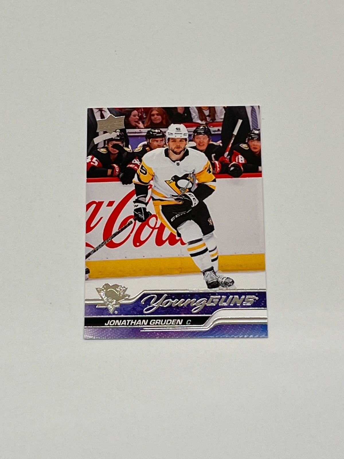 2023-24 UPPER DECK YOUNG GUNS #205 JONATHAN GRUDEN - PITTSBURGH PENGUINS