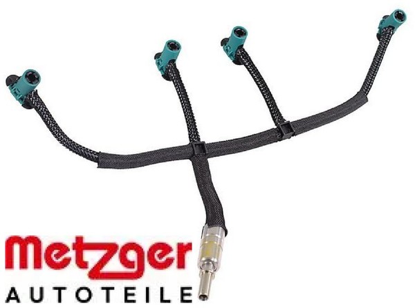 Metzger 0840141 Schlauch FüR Leckkraftstoff FüR Jaguar FüR Land Rover-image