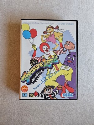 MCDONALD'S TREASURE LAND ADVENTURE SEGA MEGA DRIVE JAPAN COMPLETE