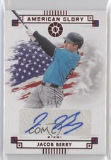 2024 Boys of Summer American Glory Signatures Red 3/49 Jacob Berry Auto 07rd