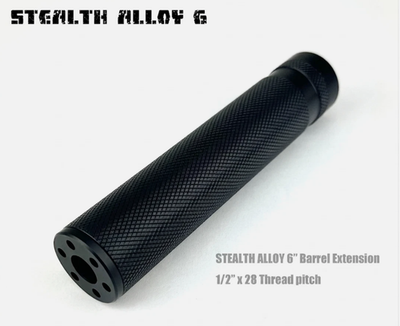 #ad #ad STEALTH ALLOY 6 Muzzle Brake for 1 2*28 GBB $36.00