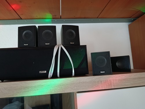 Magnat Dolby Sourround Heimkino Lautsprechersystem Set incl. aktiv Subwoofer - Bild 1 von 3