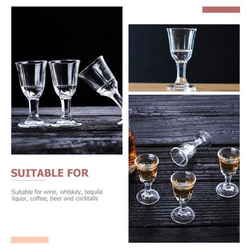 10 Pcs White Wine Glass Housewarming Cups Clear Drinking Glasses - Picture 7 of 12