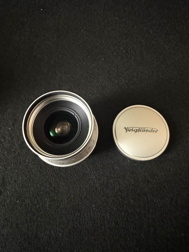 Voightlander Color Skopar 21 mm f 4 lens LTM 39mm Leica w/ View Finder/Case #035 - Picture 6 of 12