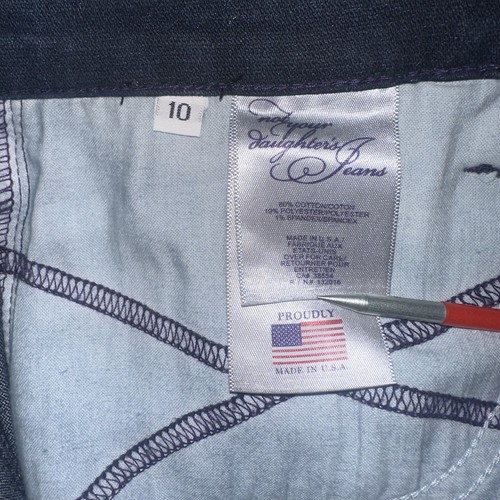 Not Your Daughters Jeans NYDJ Womens Size 10 Blue Denim Jeans - Picture 14 of 16