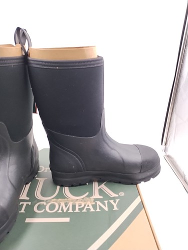 MUCK Stivali da uomo Chore Mid Outdoor/Rain - Nero, CHM000A - Taglia US 9 M (L2-A7) - Foto 14 di 17