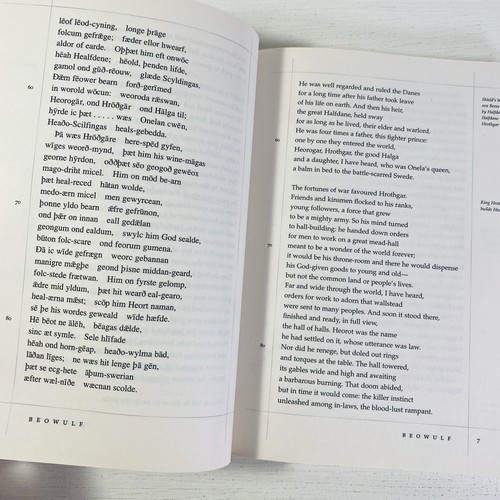Beowulf a New Verse Translation Bilingual Edition by Seamus Heaney 2001, PB - Picture 7 of 10