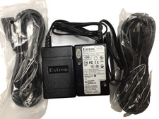 Extron 28-331-57LF Power Supply AC Adapter 12V 0.5A blunt ends lot of 2 