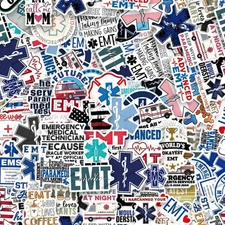 Public Service EMT Sticker Bomb  - 18"x46" Hydrographic Film Hydro Dipping