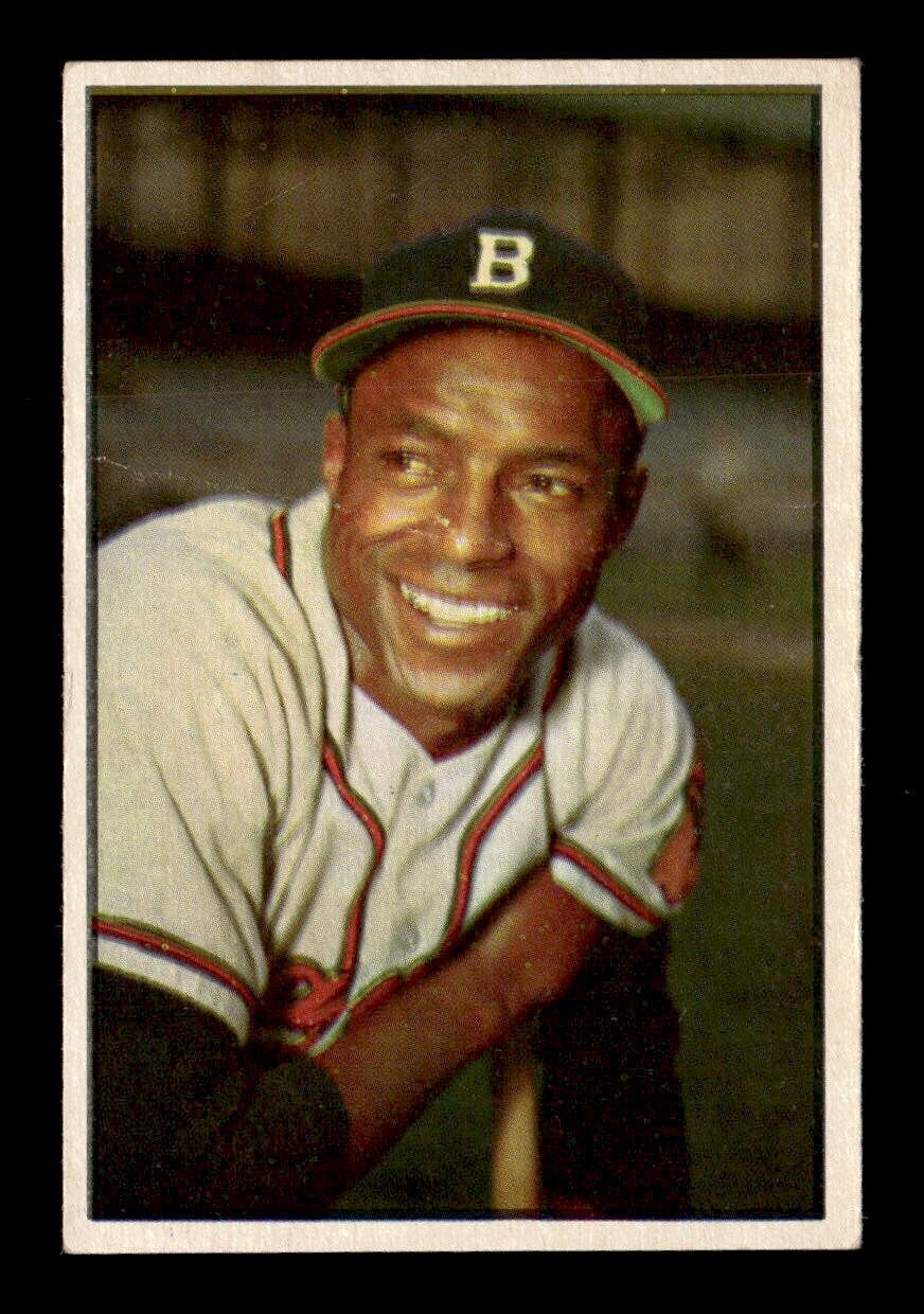 1953 Bowman #3 Sam Jethroe GD Baseball Card