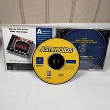 Asteroids (Sony PlayStation 1, 1998), Complete, Excellent Condition, Tested