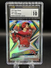 2019 Topps Chrome Future Stars Shohei Ohtani LA Angels CSG 10 GEM MINT