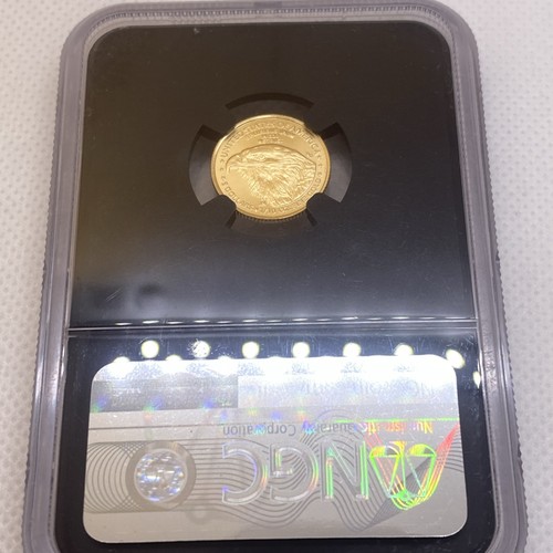 2022 $5 Gold American Eagle NGC MS-70 1/10 OZ Coin Gold Label - Picture 3 of 4