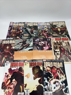 IRON MAN 7 &9-17 MARVEL COMIC Run Lot ELLIS KNAUF MOORE GAGE GUICE 2005