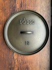 Lodge Egg Logo #12 Dutch Oven Lid, Restored