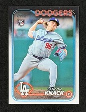 Landon Knack RC Topps Update US127 2024 Dodgers Rookie Card