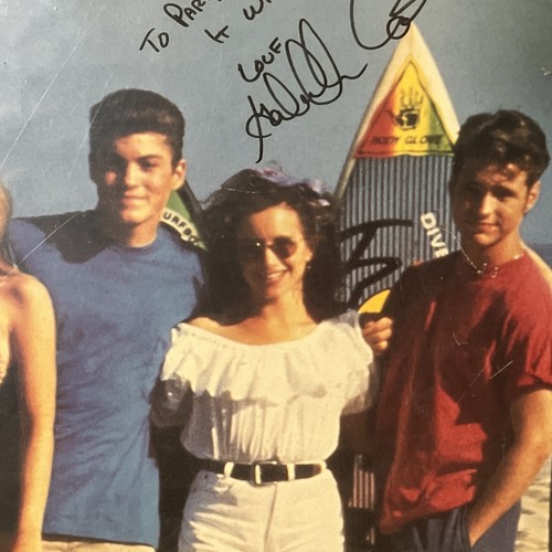 Vintage Beverly Hills 90210 Full Cast Poster 1991 Signed by Gabrielle Carteris - Afbeelding 9 van 9
