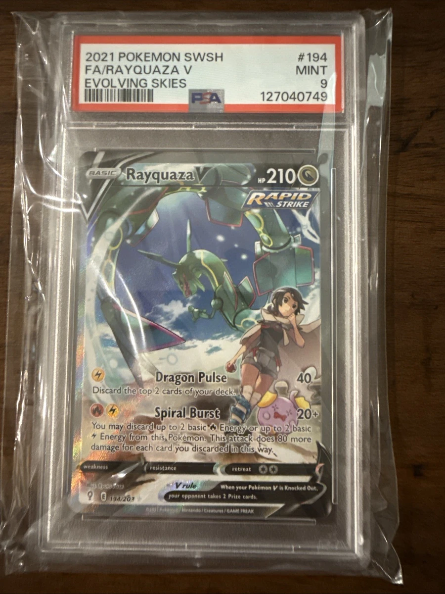 Rayquaza Pokémon TCG Professional Sports Authenticator (PSA) Grade