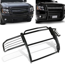Fits 07-14 Chevy Tahoe Avalanche Suburban 1500 Bumper Grille Brush Guard Black Fits 07-14 Chevy Tahoe Avalanche Suburban 1500 Bumper Grille Brush Guard Black