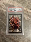 1992 Fleer Basketball Michael Jordan Total D card# 5 graded PSA 8 NM-MT