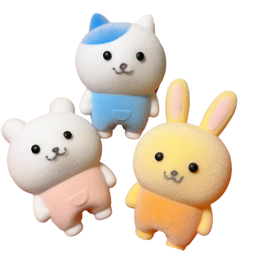 Hot Chiikawa Sylvanian Critters Flocked Mini Figure AUTHENTIC Usagi Hachiware - Picture 8 of 19