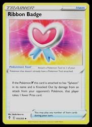 Ribbon Badge 155/203 Evolving Skies Uncommon Trainer