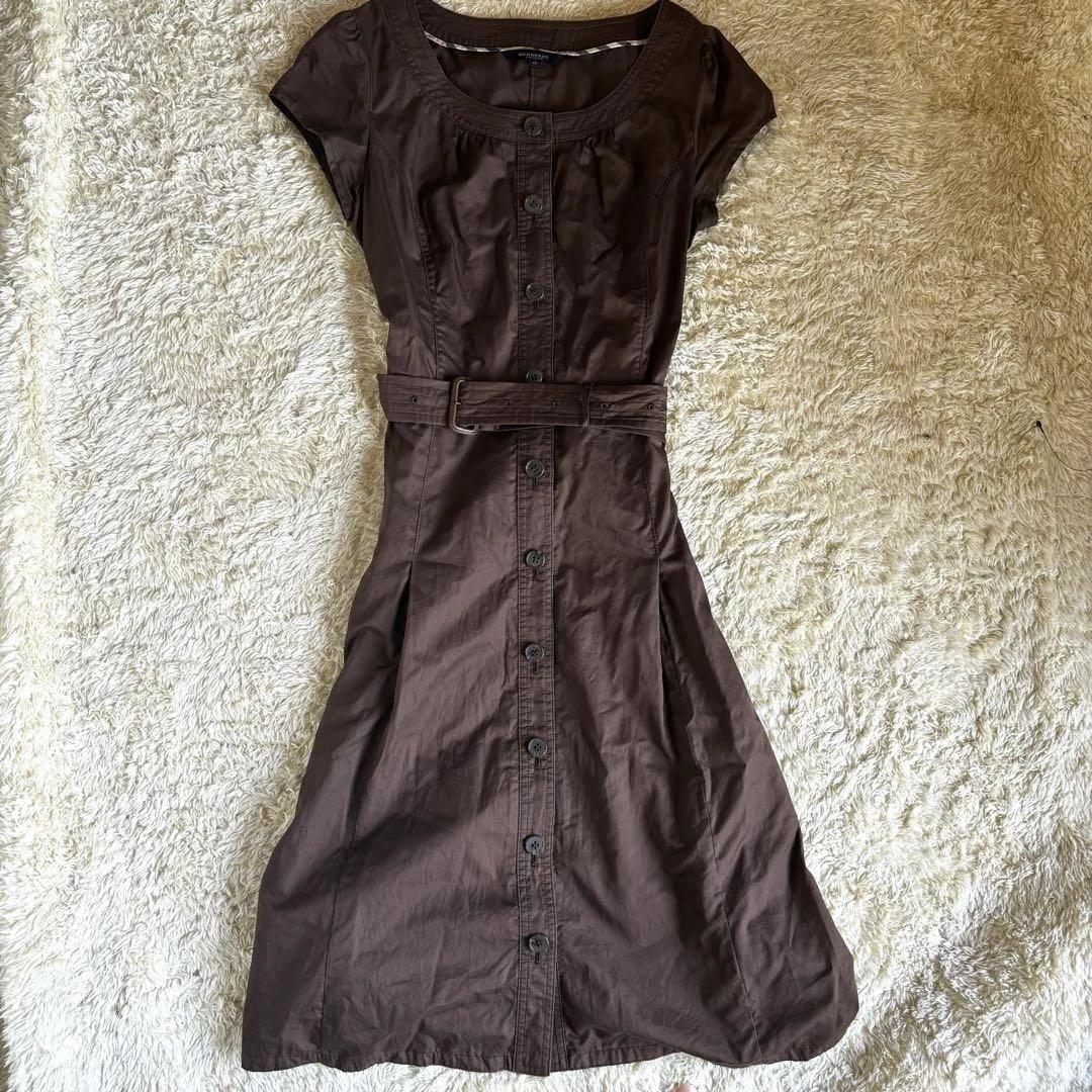 Abito Burberry London al ginocchio Nova check cotone 40 L (US:M) 045507d