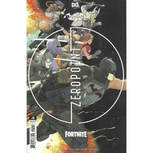 Batman: Fortnite Zero Point #4 2nd printing DC comics NM+ [g/