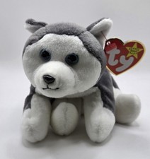 TY Beanie Babies- Vintage/Retired "Nanook the Husky Dog" 1996 Mint w/tag