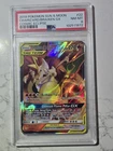 2019 POKEMON SUN & MOON CHARIZARD/BRAIXEN GX COSMIC ECLIPSE PSA 8 NM-MT