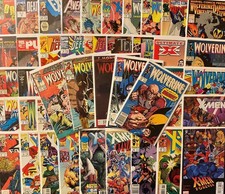 Marvel Comics 55-Issue Lot – Wolverine, X-Men Keys SEE PHOTOS! FREE SHIPPING!