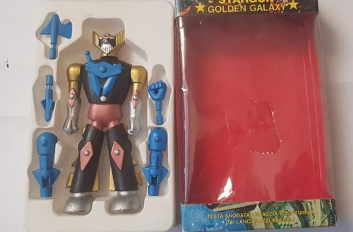 LOTTO ROBOT VINTAGE STARGUN GOLDEN GALAXY 1970 IN BOX NO GOLDRAKE MAZINGA TOYS - Foto 11 di 16