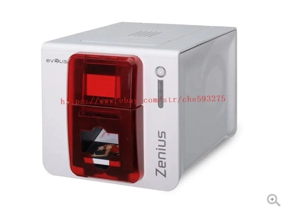 Evolis Zenius Direct-to-card ID Card Printer Single Sided USB Ethernet 300DPI - Image 2 of 4