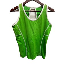 Marmot lime Green Ellipse Sport Workout Tank ...
