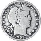 1909-P Barber Half Dollar — photo from another recent sale