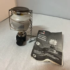 Vintage Coleman Peak 1 Micro Lantern #3112-700T Portable Camp Light