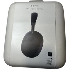 Sony WH-1000XM6 Wireless Noise Canceling Headphones Black - Brand New / Open Box