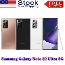 New Sealed Samsung Galaxy Note 20 Ultra 5G N986U 128GB GSM CDMA Fully Unlocked