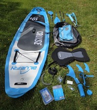 Bluefin Inflatable Stand Up Paddle Board Kit - Blue