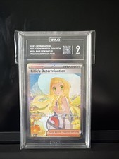 Carta Allenatore Pokémon Ultra Rara Full Art Determinazione del Giglio 184/132 TAG 9
