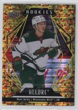 2022-23 Upper Deck Allure Rookies Gold Glitter Bomb 170/199 Matt Boldy #114 1yj