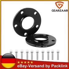 Spurverbreiterung Spurplatten Geeignet für BMW E91 Schwarz 5x120 Ø72,6 2x10mm