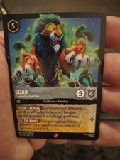 Scar - Created by the Vine - Attack of the Vine 194 - Lorcana - Legendary - NM