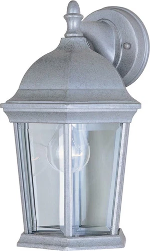 Maxim Lighting 1024PE Builder Cast 12" Outdoor Wall Light in Pewter - Picture 1 of 2