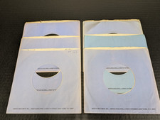 Lot of 6 Vintage Arista 45 RPM 7" Company Record Sleeves for Rock Jazz Soul